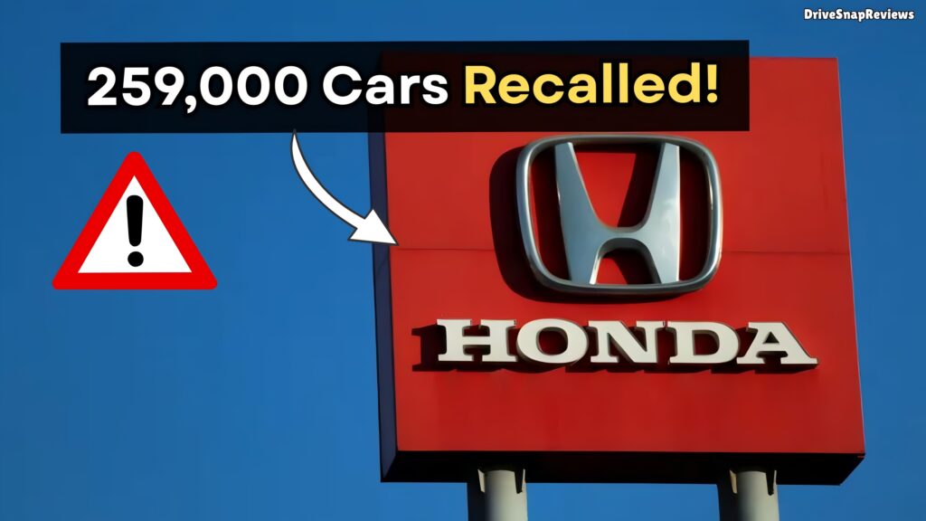 Honda Acura brake pedal recall