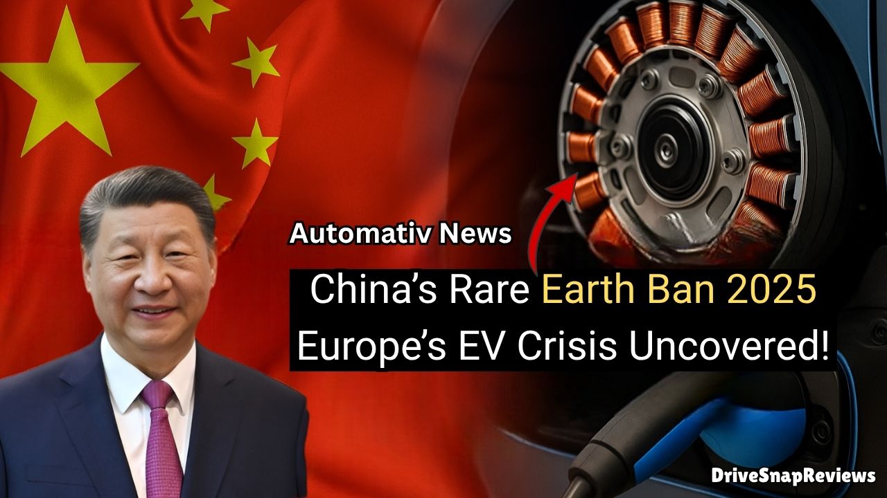 China’s Rare Earth Ban 2025